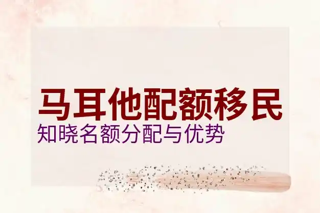 选择马耳他作为投资移民的主要考虑因素