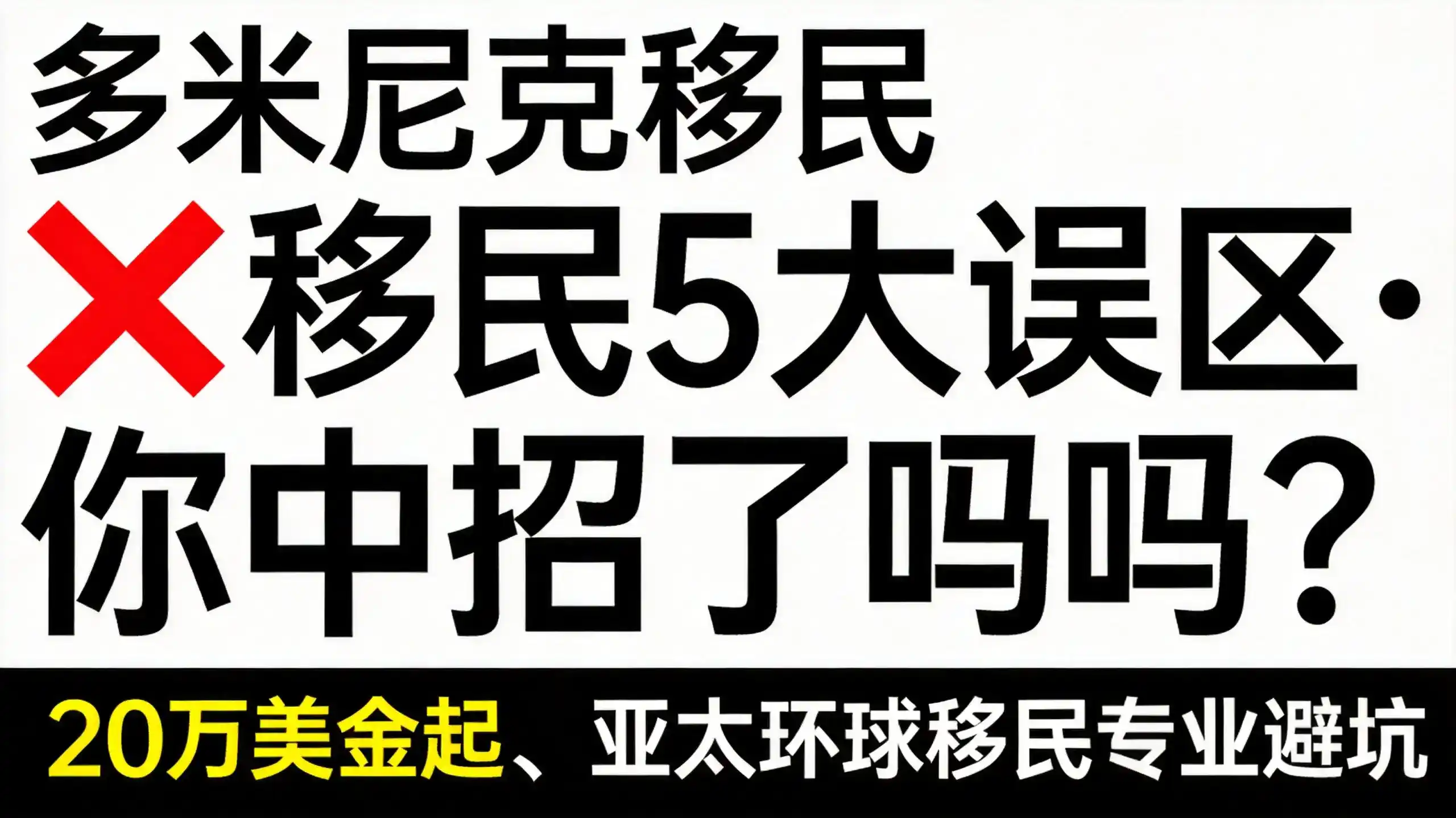 如何在2025年预见多米尼克移民费用改变，提前做出理智选择？