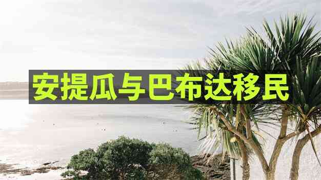 安提瓜移民