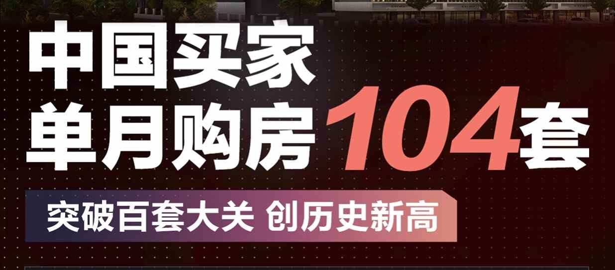 中国买家单月购房104套：土耳其房地产正在进入加速配置阶段