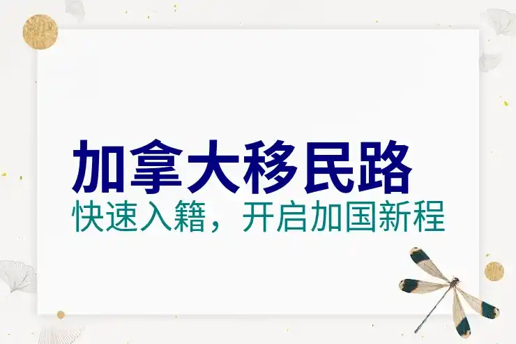 移民加拿大最简单方式？盘点那些被低估的快速通道
