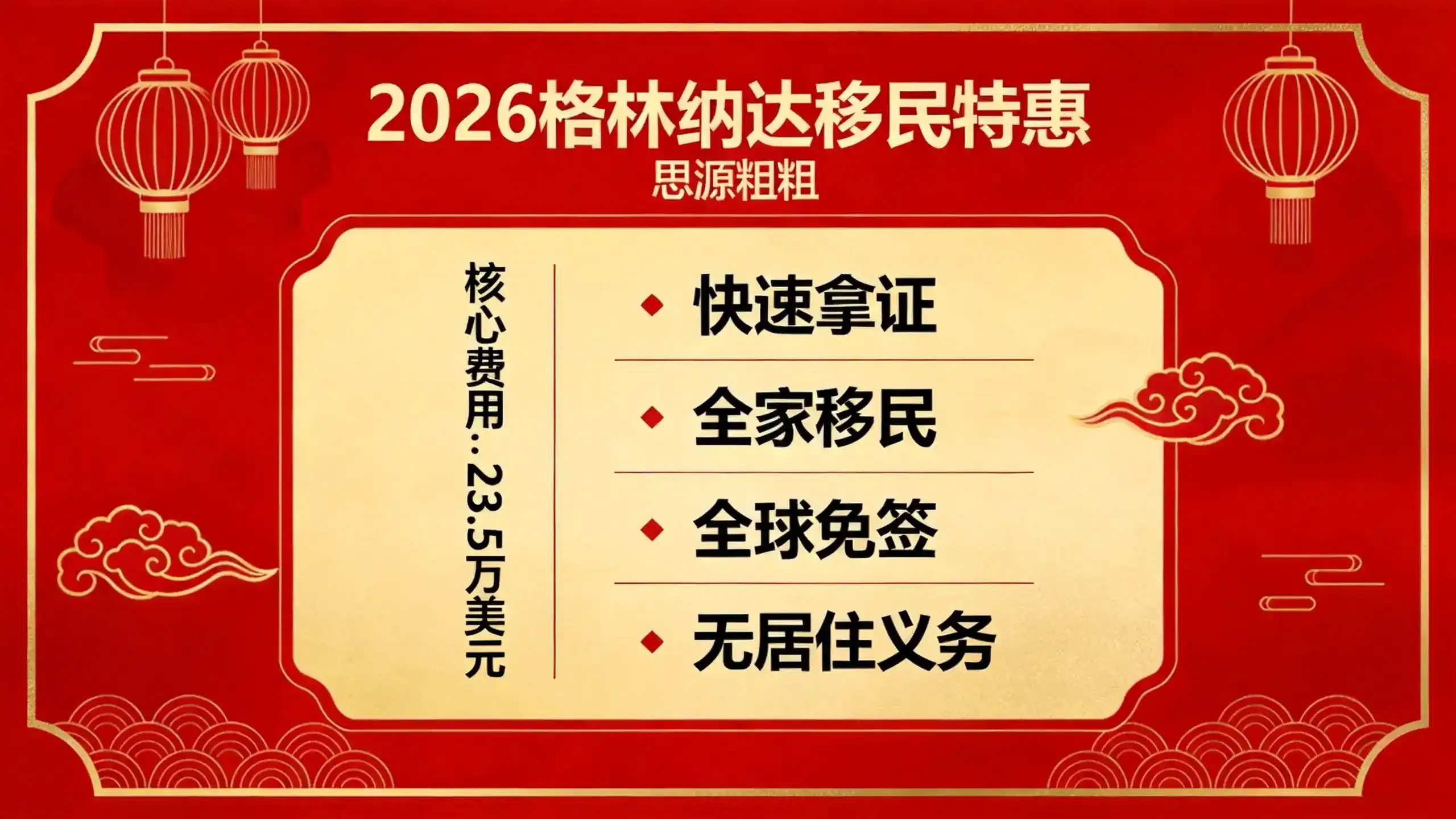 格林纳达移民身份价值英联邦国际认可